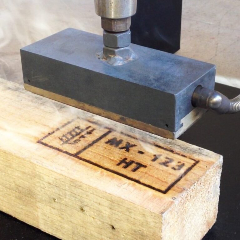 sello de calor para madera